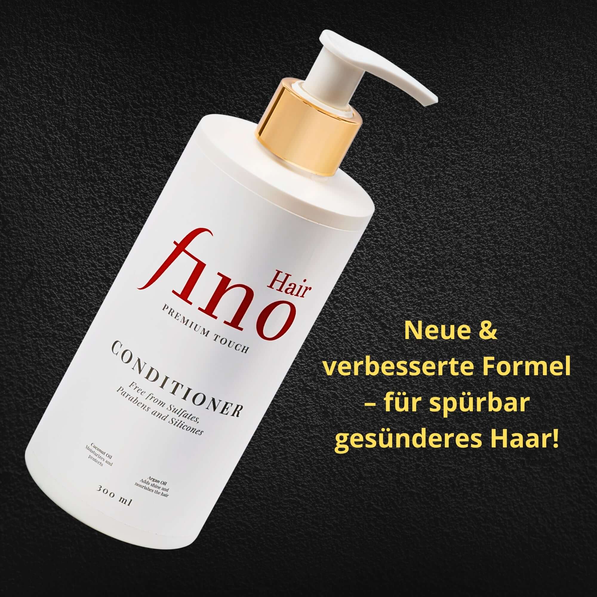 Fino Hair Premium Conditioner – Tiefenpflege wie eine fino haarmaske, mit Biotin & Keratin für Glanz & Stärke